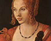 阿尔弗雷德 丢勒 : Portrait of a Young Venetian Woman